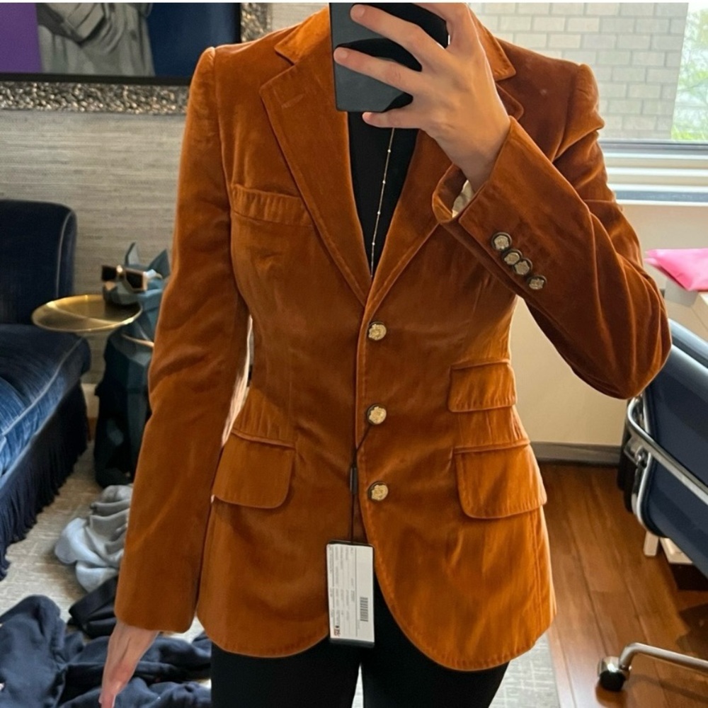 Dolce and Gabbana velvet blazer